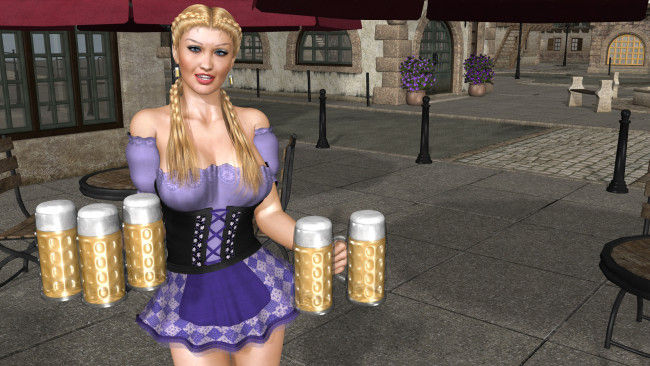 Обои картинки фото 3д графика, люди , people, фон, девушка, взгляд