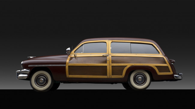 Обои картинки фото автомобили, mercury, wagon, 1951г, station