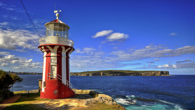Обои картинки фото природа, маяки, маяк, побережье