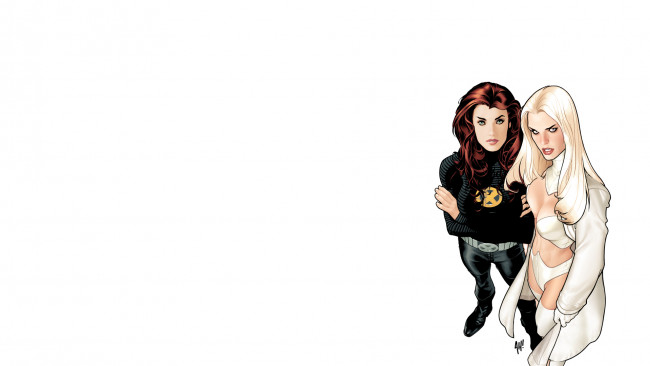 Обои картинки фото векторная графика, девушки , girls, фон, взгляд, девушки