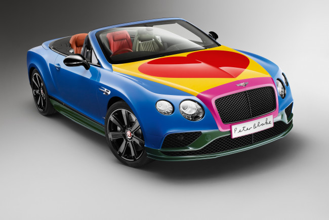 Обои картинки фото автомобили, bentley, gt, v8, s, continental, art, by, peter, pop, convertible, 2016г, blake