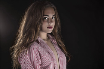 Картинка девушки -unsort+ брюнетки +шатенки лицо взгляд