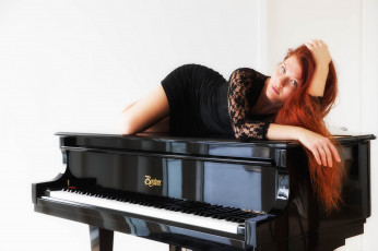 Картинка девушки -unsort+ рыжеволосые+и+другие лицо взгляд