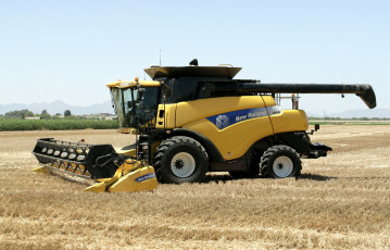Картинка техника комбайны new holland