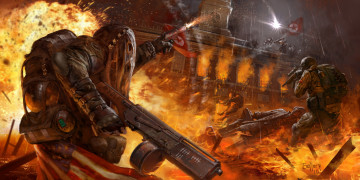 Картинка видео+игры homefront +the+revolution шутер action the revolution