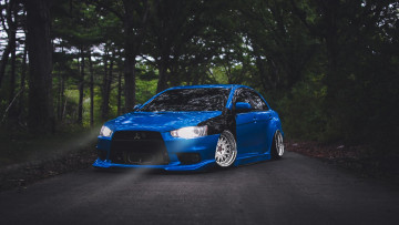 Картинка автомобили mitsubishi lancer evolution x