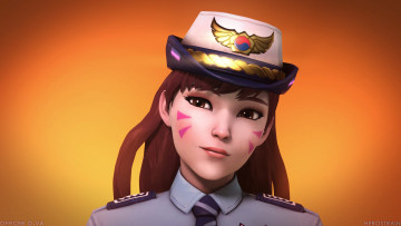 Картинка видео+игры overwatch фон взгляд девушка