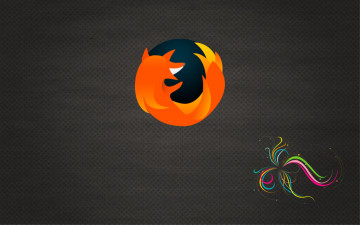Картинка компьютеры mozilla+firefox логотип фон