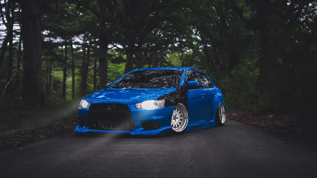 Обои картинки фото автомобили, mitsubishi, lancer, evolution, x