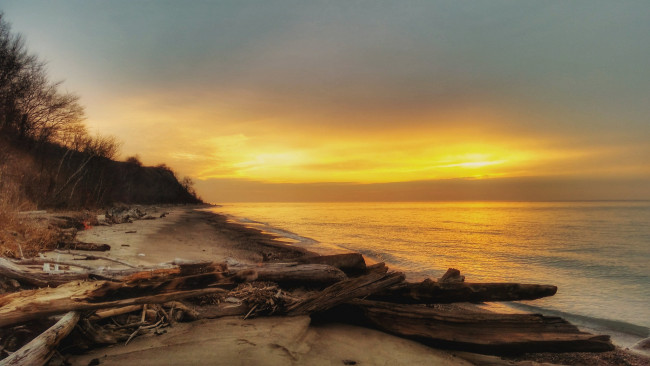 Обои картинки фото природа, восходы, закаты, рассвет