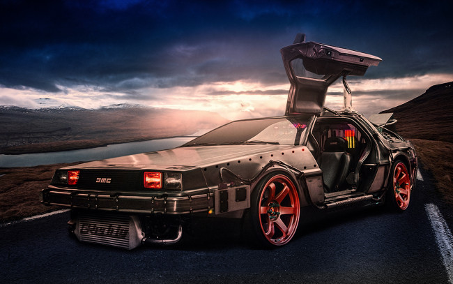 Обои картинки фото автомобили, dmc, dmc-12, delorean