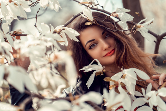 Обои картинки фото девушки, -unsort , лица,  портреты, взгляд, лицо