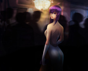 Картинка аниме unknown +другое+ девушка взгляд фон