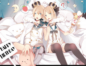 Картинка аниме vocaloid вокалоид