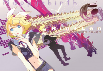 Картинка аниме vocaloid вокалоид