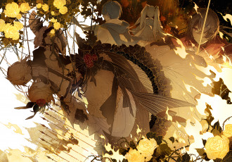 Картинка аниме vocaloid вокалоид