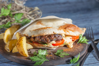 Картинка еда бутерброды +гамбургеры +канапе снедь