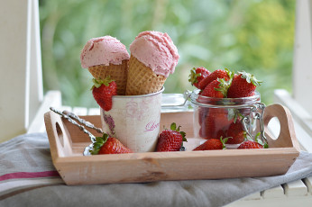 Картинка еда мороженое +десерты снедь