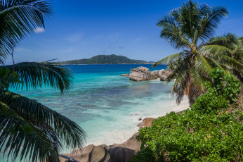 Картинка seychelles природа тропики острова океан
