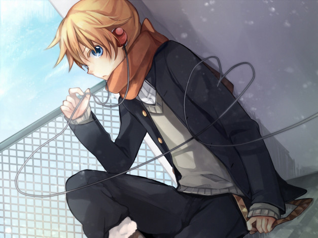 Обои картинки фото аниме, vocaloid, вокалоид