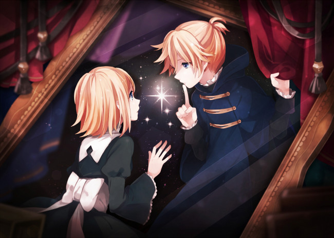 Обои картинки фото аниме, vocaloid, вокалоид