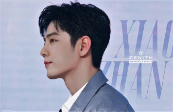Картинка мужчины xiao+zhan актер лицо профиль