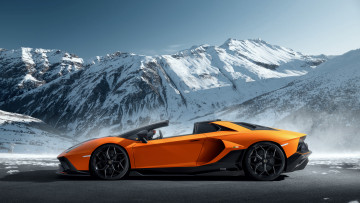 обоя автомобили, lamborghini, aventador, utimae, roadster, novitec, автомобиль, транспорт, средство, передвижения