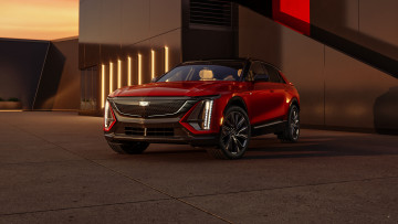 обоя cadillac lyriq sport 2024, автомобили, cadillac, lyriq, sport, 2024, крутой, стальной, монстр, из, америки