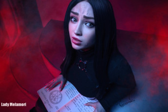 Картинка девушки мария+давыдова+ lady+melamory образ косплей наряд слеза книга туман