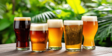 Картинка 3д+графика еда- food бокалы пиво