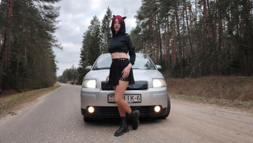 Картинка автомобили -авто+с+девушками девушка авто