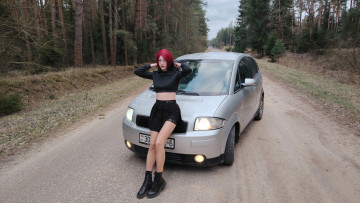 Картинка автомобили -авто+с+девушками девушка авто