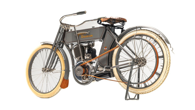 Обои картинки фото 1909-harley-davidson, мотоциклы, harley-davidson