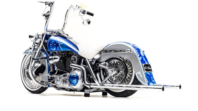 Обои картинки фото 1991-harley-davidson-heritage-softtail, мотоциклы, harley-davidson