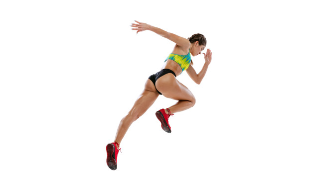 Обои картинки фото спорт, лёгкая атлетика, красивая, девушка