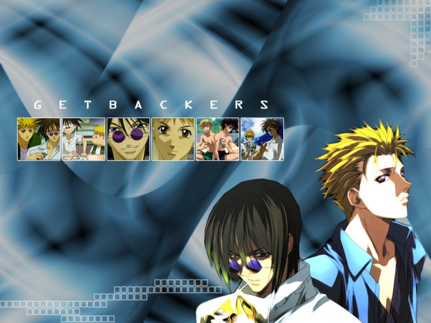 Обои картинки фото аниме, get, backers
