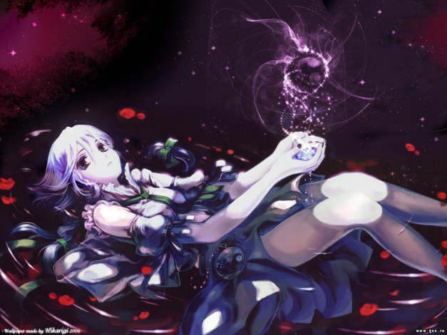 Обои картинки фото аниме, touhou
