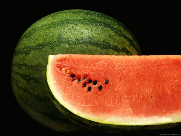Обои картинки фото еда, арбуз