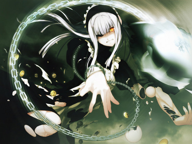 Обои картинки фото аниме, gekkou, no, carnevale