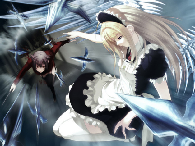 Обои картинки фото аниме, gekkou, no, carnevale