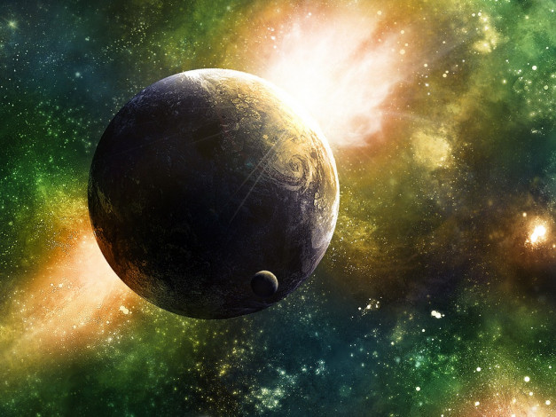 Обои картинки фото космос, арт