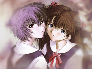 Картинка аниме evangelion