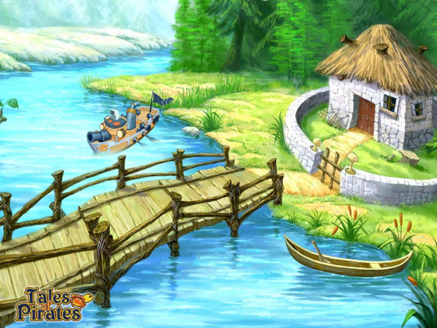 Обои картинки фото tales, of, pirates, видео, игры