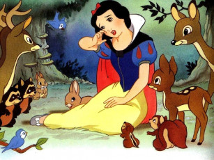 Картинка мультфильмы snow white and the seven dwarfs disney белоснежка