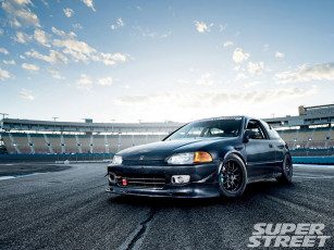 Картинка 1992 honda civic cx автомобили