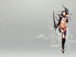 Картинка аниме weapon blood technology