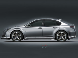 Картинка subaru legacy concept 2009 автомобили 3д