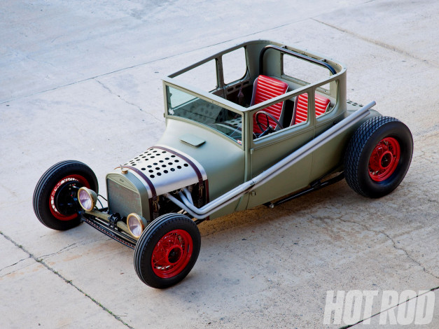 Обои картинки фото 1927, ford, model, автомобили, custom, classic, car