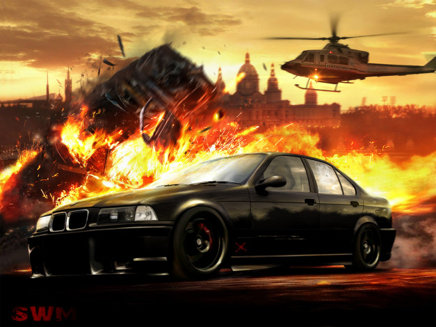 Обои картинки фото автомобили, виртуальный, тюнинг