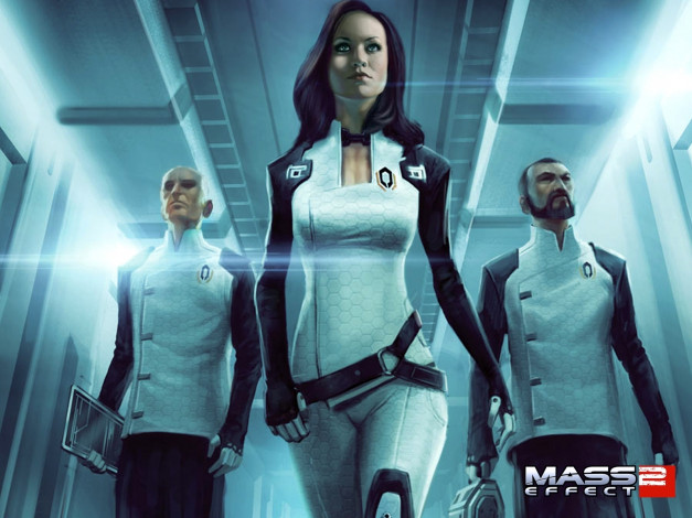 Обои картинки фото mass, effect, видео, игры, miranda lawson